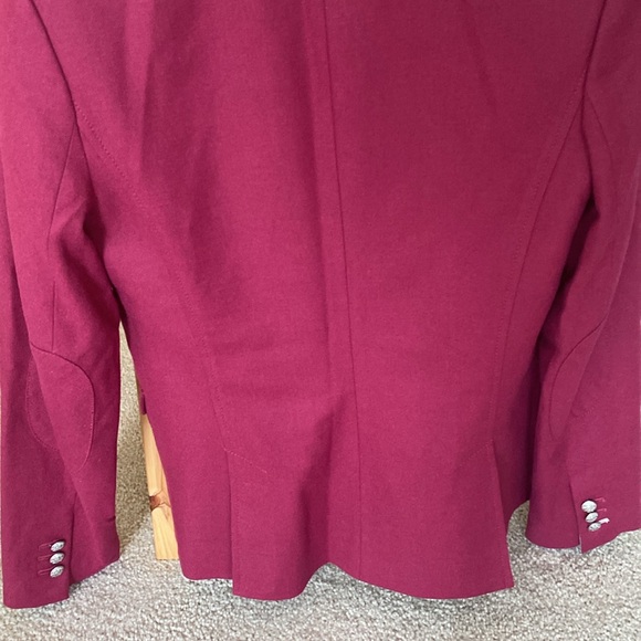 Ladies BR jacket in raspberry color. Almost New! - Picture 6 of 8